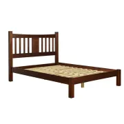 Picture of Alder Natural Wood King Bed – classical design