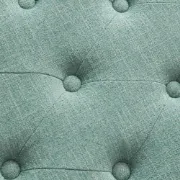 صورة ميلو – مقعد أحذية من الخشب الطبيعي مع بطانة قماش