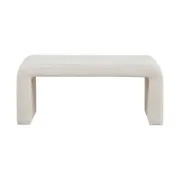 صورة سورا  مقعد خشب طبيعي  بتصميم انسيابي - زوايا ناعمة