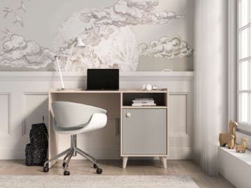 Show details for Grivo - Natural Wood  Study Desk Picture of Grivo - Natural Wood  Study Desk