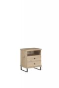 Picture of Linea Natural Wood Bedroom Set – Slatted Accents