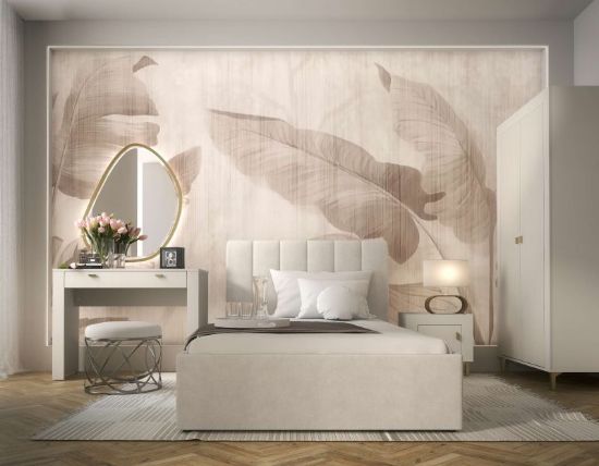 Picture of Liora Bedroom Set – Upholstered Headboard & Vanity