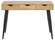 Picture of Astro – Modern Desk with Three Drawers Natural Wood