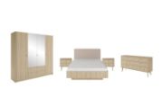 Picture of Elvo modern youth bedroom Set – Natural Wood