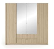 Picture of Elvo modern youth bedroom Set – Natural Wood