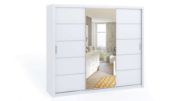 Picture of Aura Modern White Bedroom Set – Natural wood