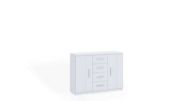 Picture of Aura Modern White Bedroom Set – Natural wood