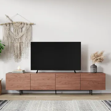 Show details for Avento Longline TV Unit – Natural Wood, 4 Doors Picture of Avento Longline TV Unit – Natural Wood, 4 Doors
