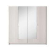 صورة طقم غرفة نوم أوديت مودرن – سرير مبطن، ودولاب بمفصلات