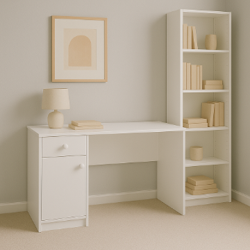 Show details for Orlin - Study Desk - Natural Wood Picture of Orlin - Study Desk - Natural Wood