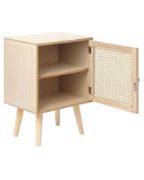 Picture of Pauline – Rattan Single-Door Bedside Table
