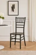 Picture of Beto Solid Wood Ladder Back Stacking Side Chair