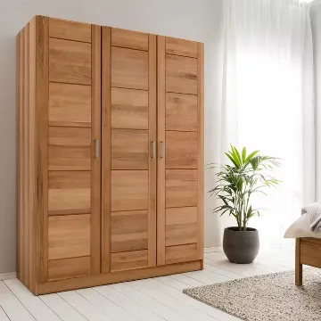 Show details for Alaska Modern Wardrobe Natural wood Picture of Alaska Modern Wardrobe Natural wood