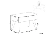 صورة شارمنت مقعد مصنوع من الخشب الطبيعي