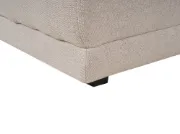 Maven Ottoman – Elegant Tufted Design in Natural Wood