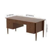 Lorianno – Elegant Natural Wood Desk