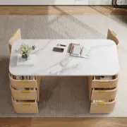 صورة .إيكريتو مكتب - من الخشب الطبيعي