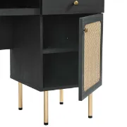 Picture of Black Cane Desk