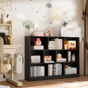 Brezly – Natural Wood Storage & Display Unit