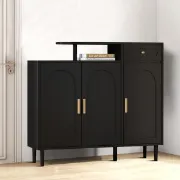 Noirette – Luxury Modern Natural Wood Shoe Cabinet