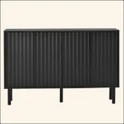 Flutéro – Luxury Modern Natural Wood Shoe Cabinet