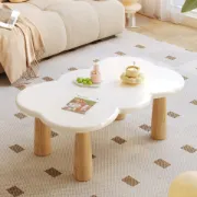 Clouda Modern Coffee Table – Organic Design – Natural Wood