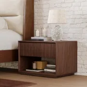 Picture of Clémence Natural Wood - Side Table.