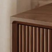 Picture of Clémence Natural Wood - Side Table.