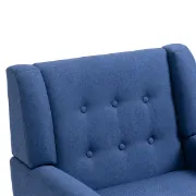 Picture of Perlette Accent Chair - Natural Wood.