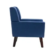 Picture of Perlette Accent Chair - Natural Wood.