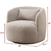 Picture of Monarque Curved Armchair - Natural Wood.