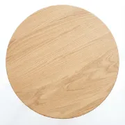 Picture of Oaklo Round Coffee Table – Natural Wood